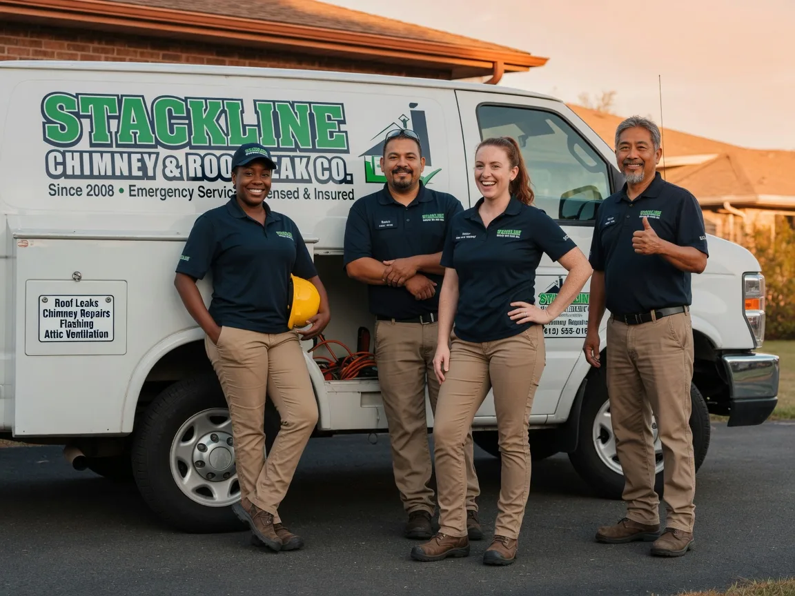 Chimney flashing repair company in Port Barre, LA